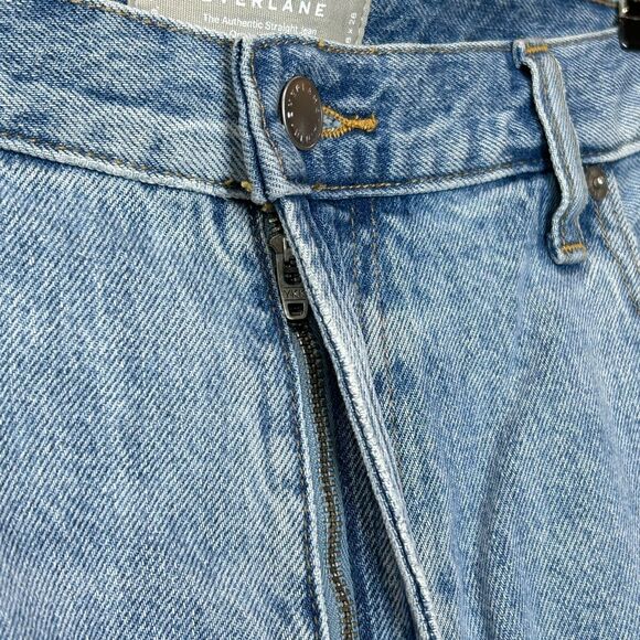 Everlane The Authentic Straight Jean Blue Men's 38x28 NWT Organic Cotton FLAW - Picture 6 of 12